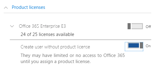 product licenses